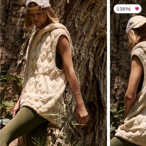 Free People Movement Dream Big Quilted Vest